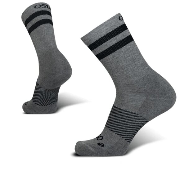 OS1st WC Wicked Comfort Crew Sock-Striped - Picture 1 of 5